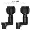 MAKGAGAAI Frame Sliders Engine Sliders Fairing Guards Compatible Models: Ninja400 Ninja250 Made of Aluminum and POM Anti-Tip Black