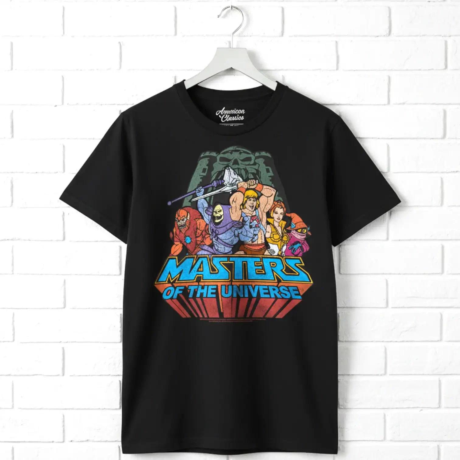 Masters of the Universe He-Man Characters Men s T Shirt Skeletor She-Ra Beast S