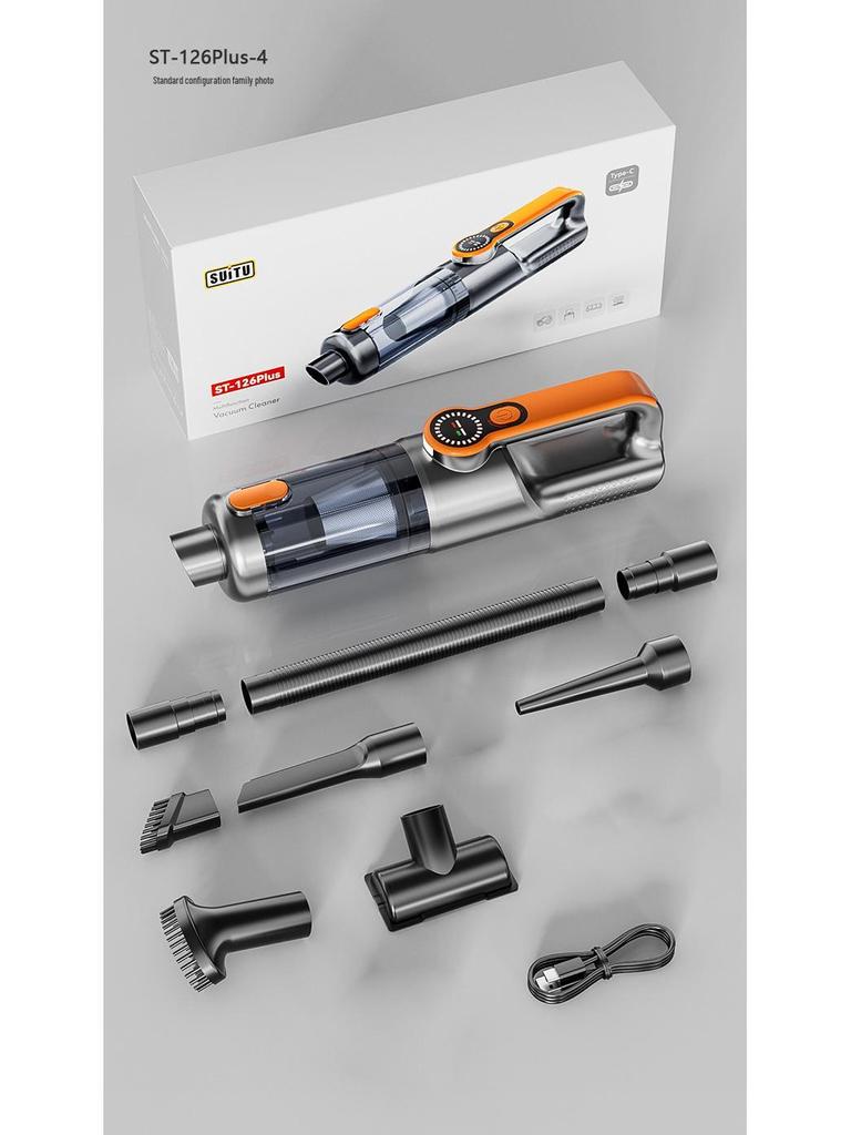 Powerful Cordless Handheld Vacuum Cleaner - 17000Pa High Suction Portable for Home Use