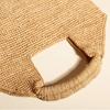 Borsa in rafia premium borsa estiva nuova borsa di paglia borsa tessuta a mano borsa tote per vacanze al mare borsa da spiaggia