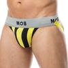 Jockstrap Mob Classic Black-Yellow - MOB Eroticwear - JockStrap