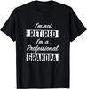 Im Not Retired Im A Professional Grandpa Funny Retirement Gift Unisex T-Shirt