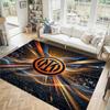 Borussia Dortmund Design Crystal Velvet Carpet Cozy Non?Slip Printed Rug For Bedroom Living Room Entrance