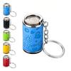 2-in-1 Coin-holding Jar Keychain with Snap Closure Coin Holder  for Supermarket Cashier