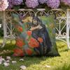 Art E-Edvard M-Munch Anxiety Cushion Cover Home & Car Dual-Scene Pillow Cover: Reversible for Premium Comfort