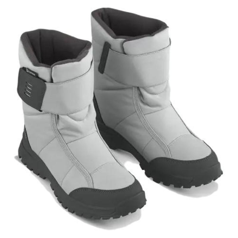 Decathlon SH100 Warm, Waterproof and Abrasion Resistant Short Snow Boots Women's Grey