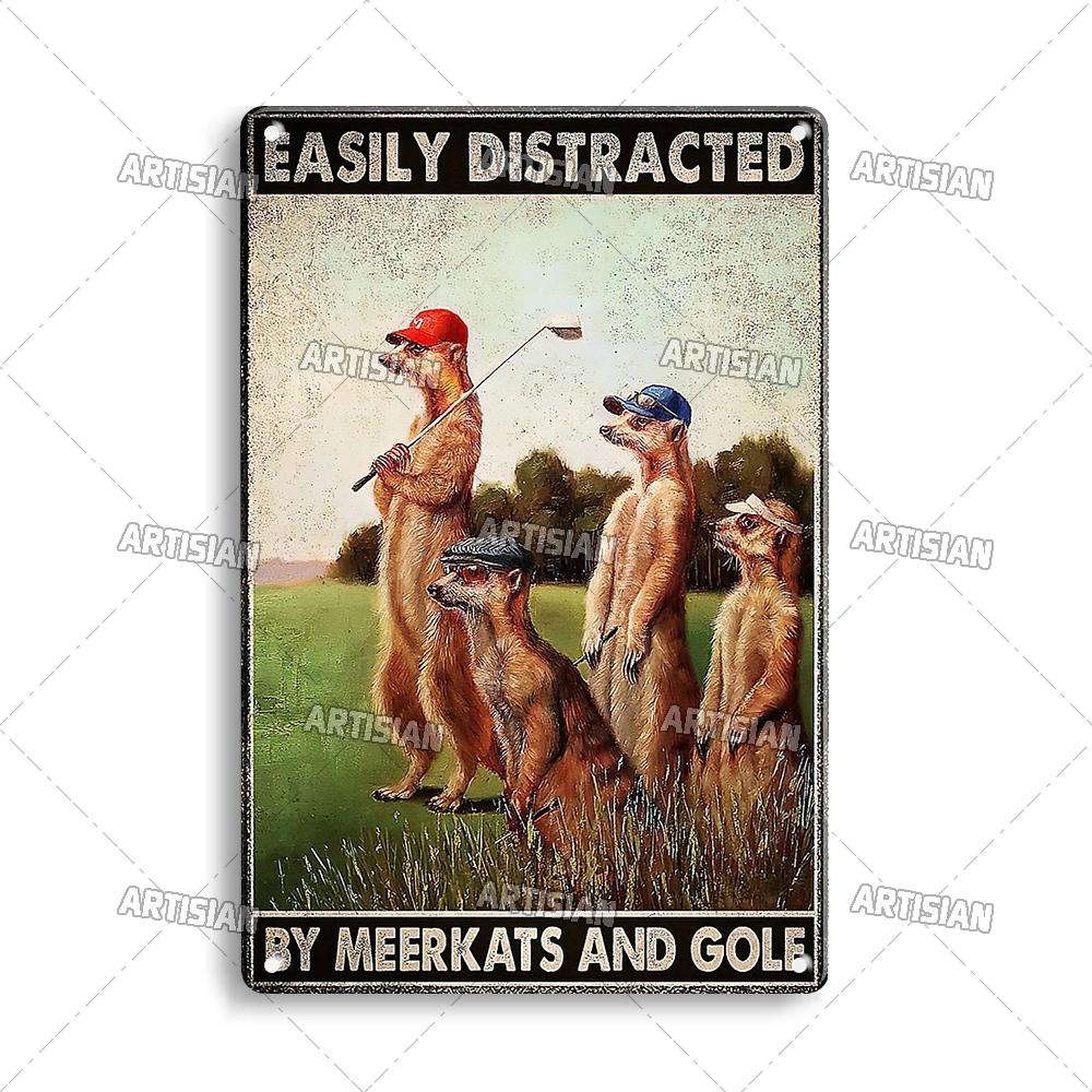 Artisian Sport Metal Plate Golf Tin Sign Vintage Decorative Poster Wall Decor Garage Bar Pub Club Hotel Kitchen Home Man Cave