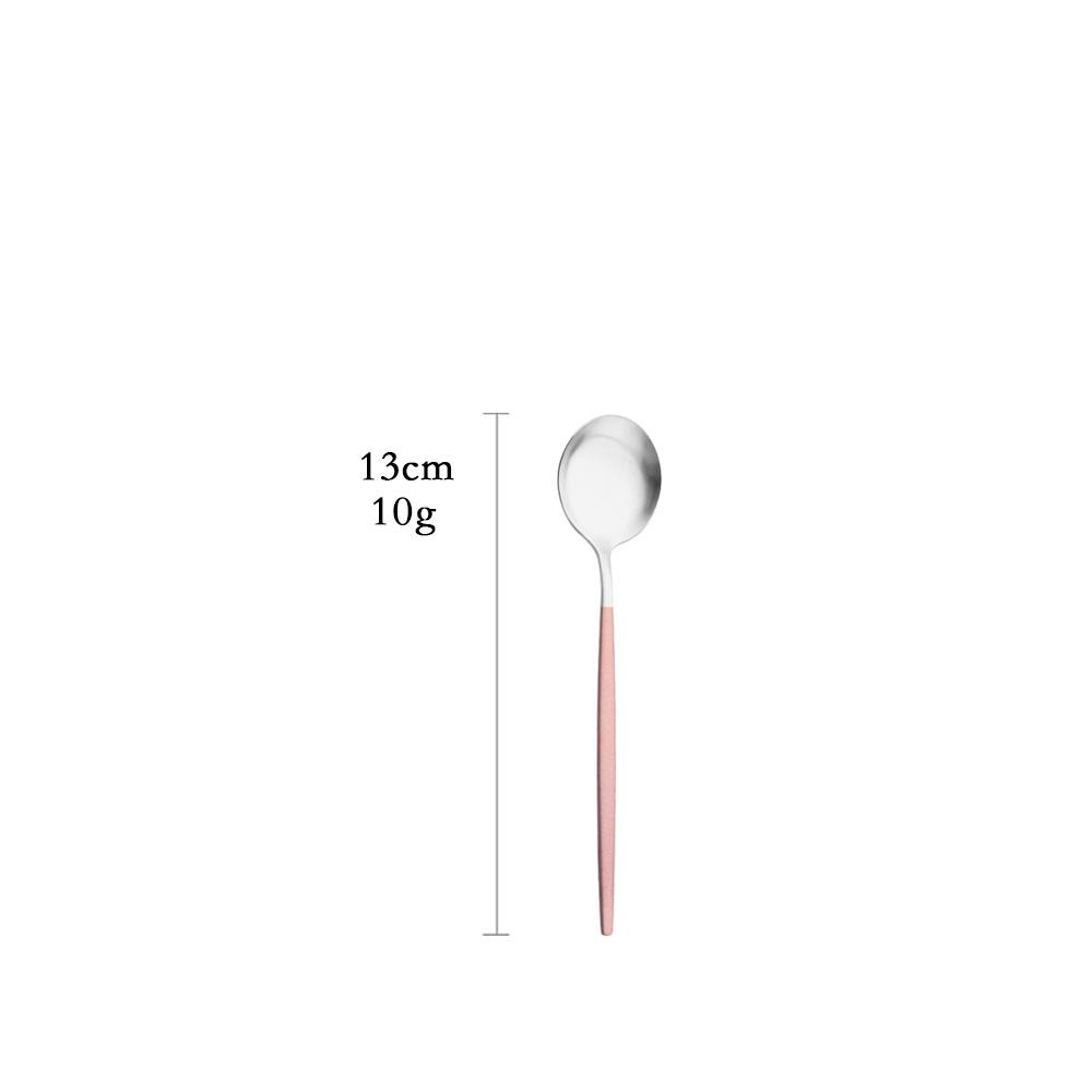 

Столовая посуда из розового серебра, столовые приборы, набор столовых приборов из нержавеющей стали, роскошные столовые приборы, вилка, ложка, нож, кухонный обеденный сервиз, Прямая поставка