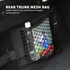 Car Back Rear Trunk Elastic Mesh Fixed Straps Interior Organizer For BMW Performance X1 M3 M6 F01 F02 E34 E36 E60 F10 F20 X6 MQ6