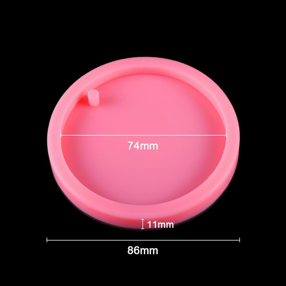 Cat Bear Paw Dog Bone Tag Pendants Silicone Mold Heart MP3 Keychain Epoxy Resin Molds For DIY Jewelry Handmade Craft Making Tool