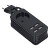 Power Strip 1200W 10A Fireproof  Adapter with 4 USB Port for Smartphones Tablet