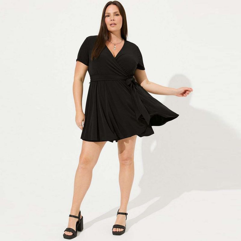 

100.00kg Plus Size Women s Clothing Chubby Girl Fashion Export Single Waist Slim Looking Ice Silk Black Dress Mid Skirt Dress Summer B26 Black-No belt No belt 6