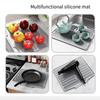 Anti-scald Silicone Dish Drying Mat Large Sink Mat Countertop Protection Pad  Kitchen
