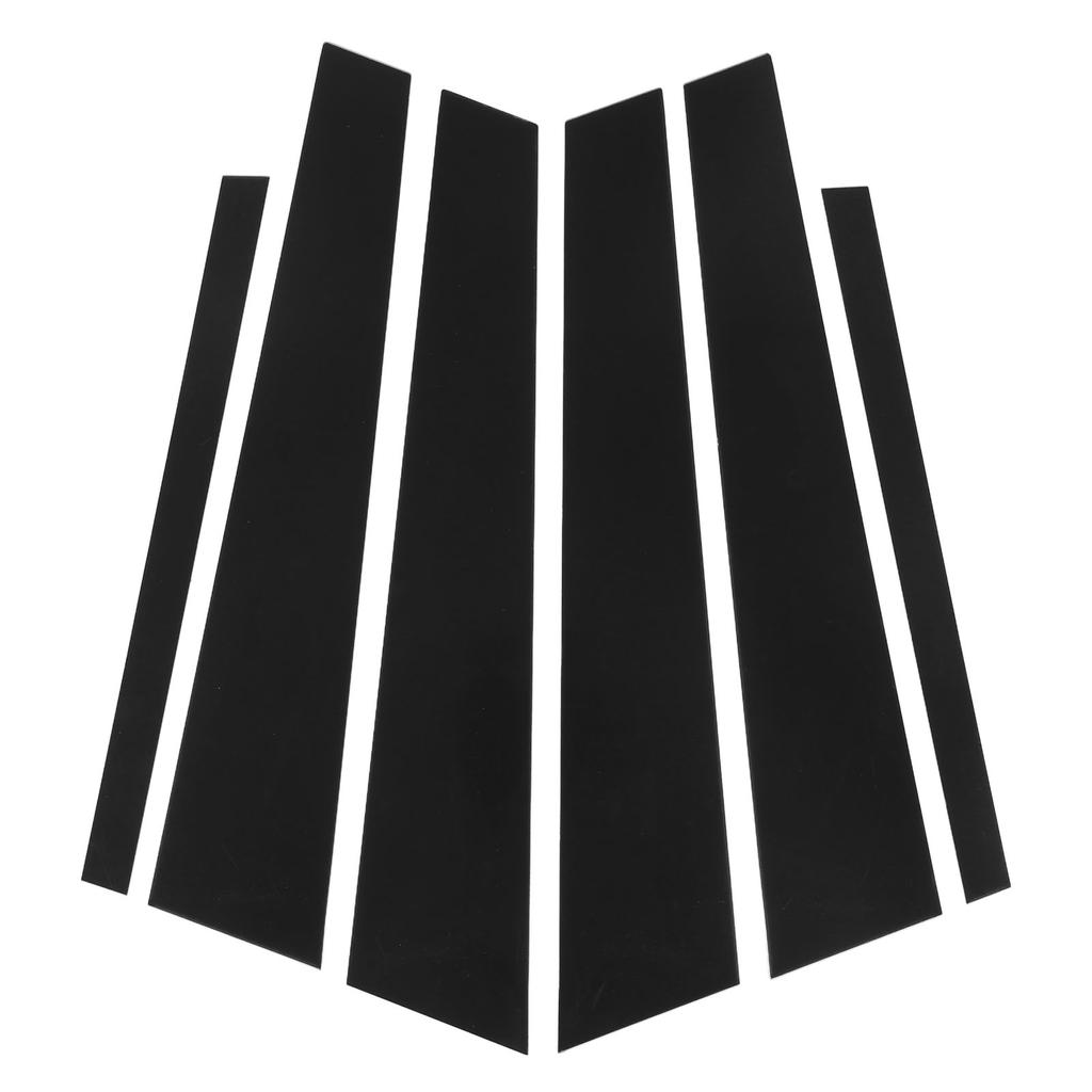 6 Pcs Gloss Black Door Window B C Pillar Post Trim Car Accessories Replacement For 5 Series F10 4