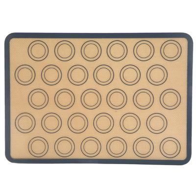 Bakmat Voedselkwaliteit Siliconen en Glasvezel Anti-aanbak Hittebestendig Deegmat voor het Maken van Gebak Pizza Brood