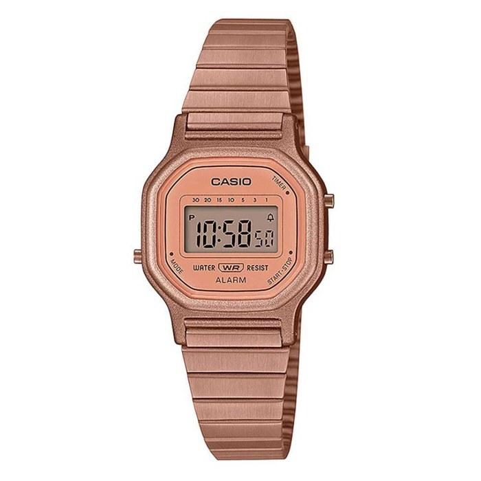 Casio Women`s Digital Quartz Watch Stainless