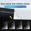2 Stück Auto-Türwinkel-Kollisionsschutz-Abdeckungen Silikon-Schutzaufkleber für Porsche 911 Cayenne 918 Pajun 917 718 Panamera Macan