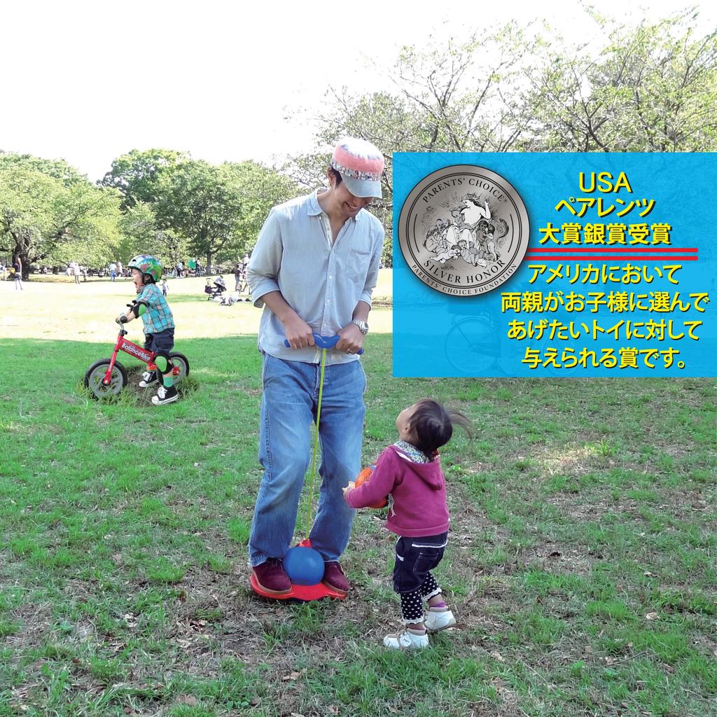 RANGS Japan Zoingo Winner of the USA Award Silver 80kg Weight Suitable for Indoor and Outdoor Balance Ball Ages 6 and Up (RANGS) Boingo, Parents'