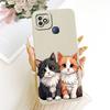 For Infinix Smart HD 2021 Case Cute Cartoon Cat Back Cover Candy Painted Soft Silicone Phone Shell For Infinix SmartHD 2021 Capa