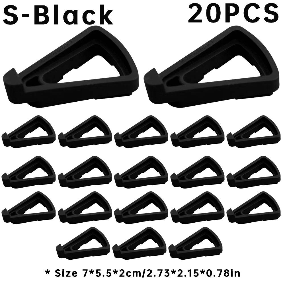 20 шт. Ножки для цветочных горшков, Подставки-треугольники для кашпо, Подставки для цветочных горшков, Невидимые подставки для цветочных горшков для уличных, комнатных и домашних кашпо