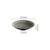 Retro Hand-painted Ceramic Small Foot Salad Bowl Dessert Bowl Pasta Bowl Fruit Bowls Restaurant Creative Specialty Tableware