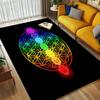 Chakra Balance Living Room Nonslip Area Rug Soft Carpet For Bedroom Game Playroom Sofa Office Home Decor Doormat Christmas Gift C9302631