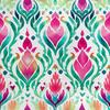 Royal Velvet Fabric Polyester For Sewing - Motif Abstraction - Rdx2801