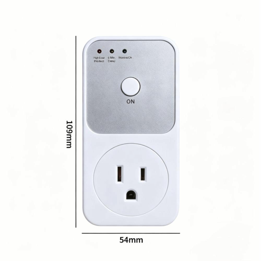 Compact Shape Refrigerator Protector 120V Appliance Protector Refrigerator Power Protection