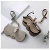 Pu Leather Eyeglasses Storage Bag Portable Fashion Lanyard Sunglasses Bag Protective Case Eyeglasses Bag