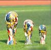 Réplica do Troféu do Torneio de Futebol EUA Canadá México de 2026 Troféu de Resina Decoração Lembrança do Campeonato de Futebol Presente para Fãs