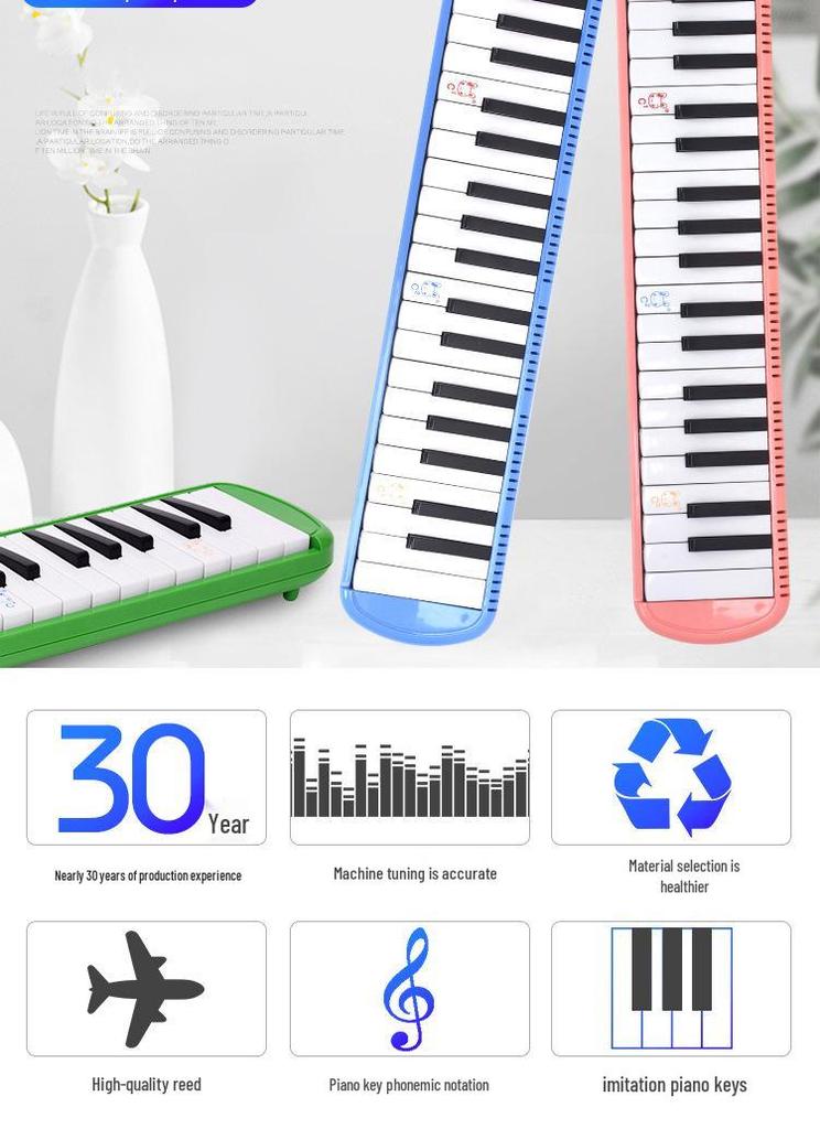 Chime Harmonicas: Genuine 32-Key & 37-Key Little Genius & Talented Girl Student Models for Children
