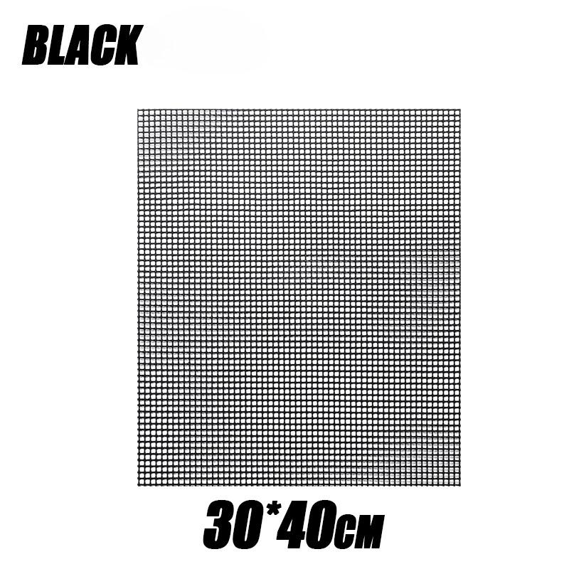 

1/2/4PCS 30x40cm Barbecue Grill Mat Non Stick Reusable Mesh for Outdoor Camping Picnic BBQ Grilling Accessories 1PCS чёрный