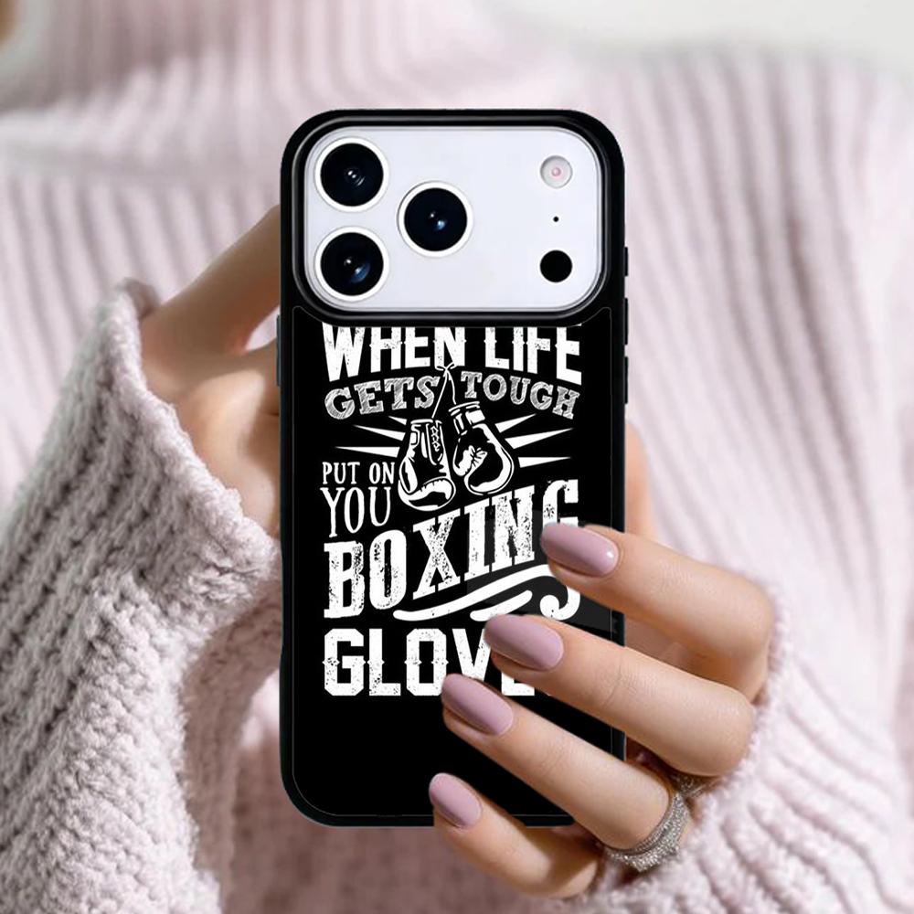 Boxhandschuh-Stil Handyhülle Für Apple iPhone 17 Air 16E 15 14 Plus 13 12 11 Pro Max Mini Funda Abdeckung