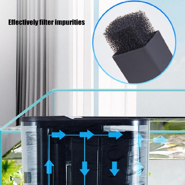 Easy Install External Aquarium Filter 3In1 Multilayer Purification Pump For FishTanks Water Purification Systems