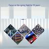 SOXW Stainless Steel Extension Springs with Hooks