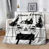 Happy Campers Adventure Blankets Are Suitable for Living Rooms,making Them an Ideal Choice for Outdoor Travel and Gifts.