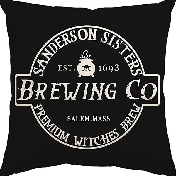 Halloween Pillowcase Devil Cartoon Linen Pillow Print Home Sofa Pillowcase Cushion