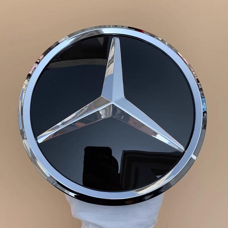3D Car Grill Emblem Star Badge Front Grill Logo For Mercedes Benz W204 W205 W213 X253 A B C E S CLA GLB GLC GLE GLS Accessories