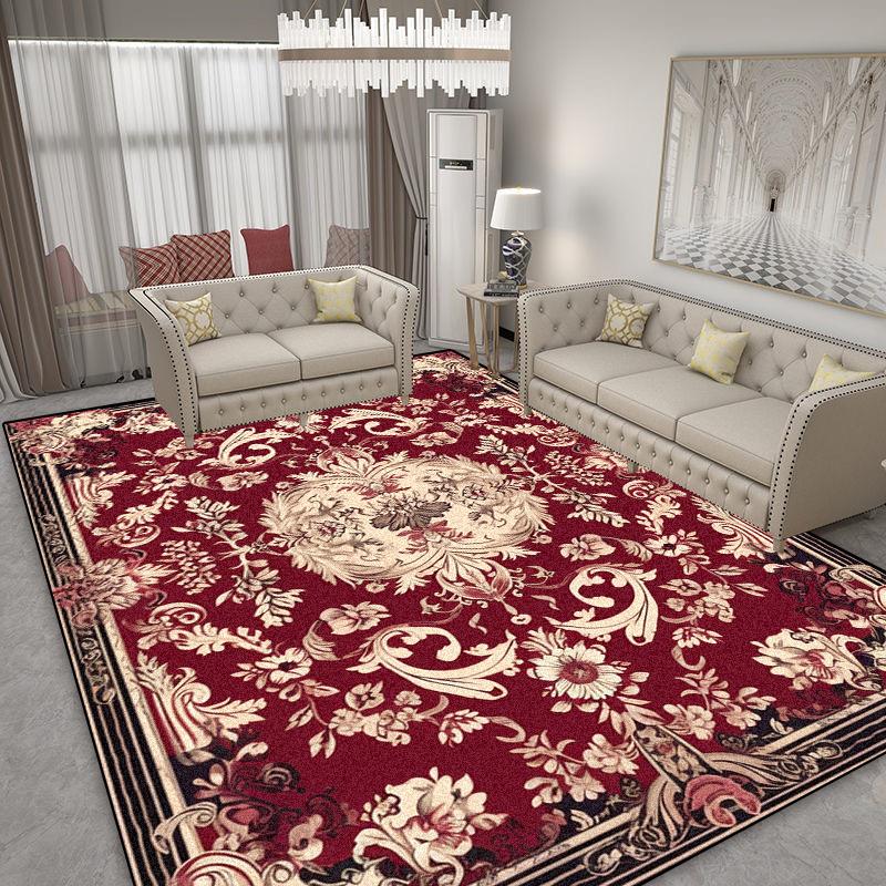 European Style Large Rugs for Living Room Decoration Home Luxury Carpet Sofa Area Nons-slip Floor Mats Bedroom Soft Carpets