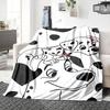 Dalmatian Dogs Fun Pose Blanket Soft Throw Blanket For Home Bedroom Bed Sofa Travel Office Solid Christmas Blanket