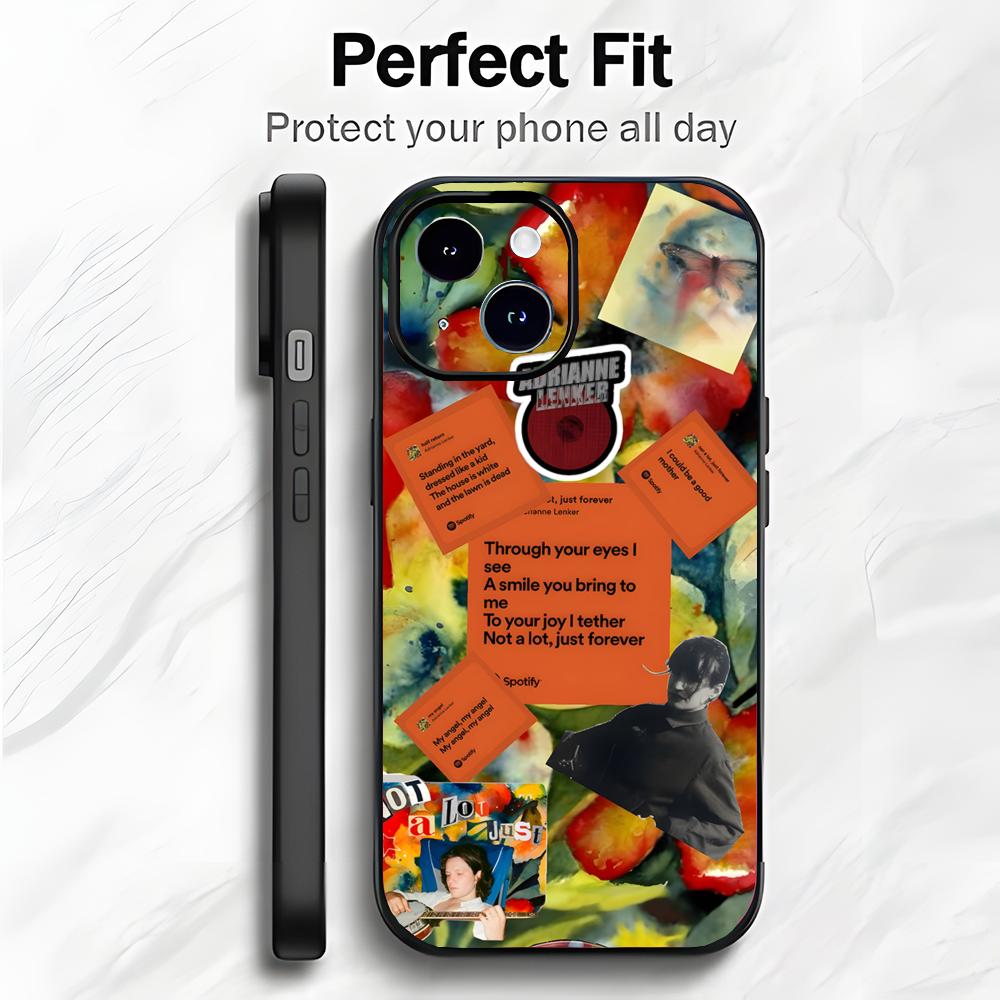 Weiche Folk-Sängerin Kunst A-Adrianne Lenker Handyhülle Handyhülle Weiche Verpackung Leicht Für iPhone17 16 15 14 13ProMax