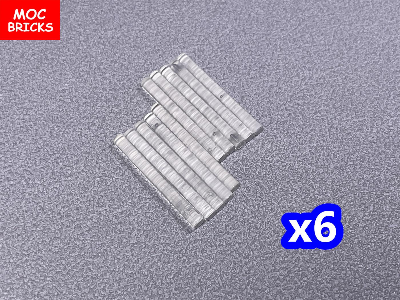 

60pcs MOC Bricks Bar 4L Lightsaber Blade Wand 578 21462 28697 30374 Weapons Action Figures Educational Constructing Blocks Playthings