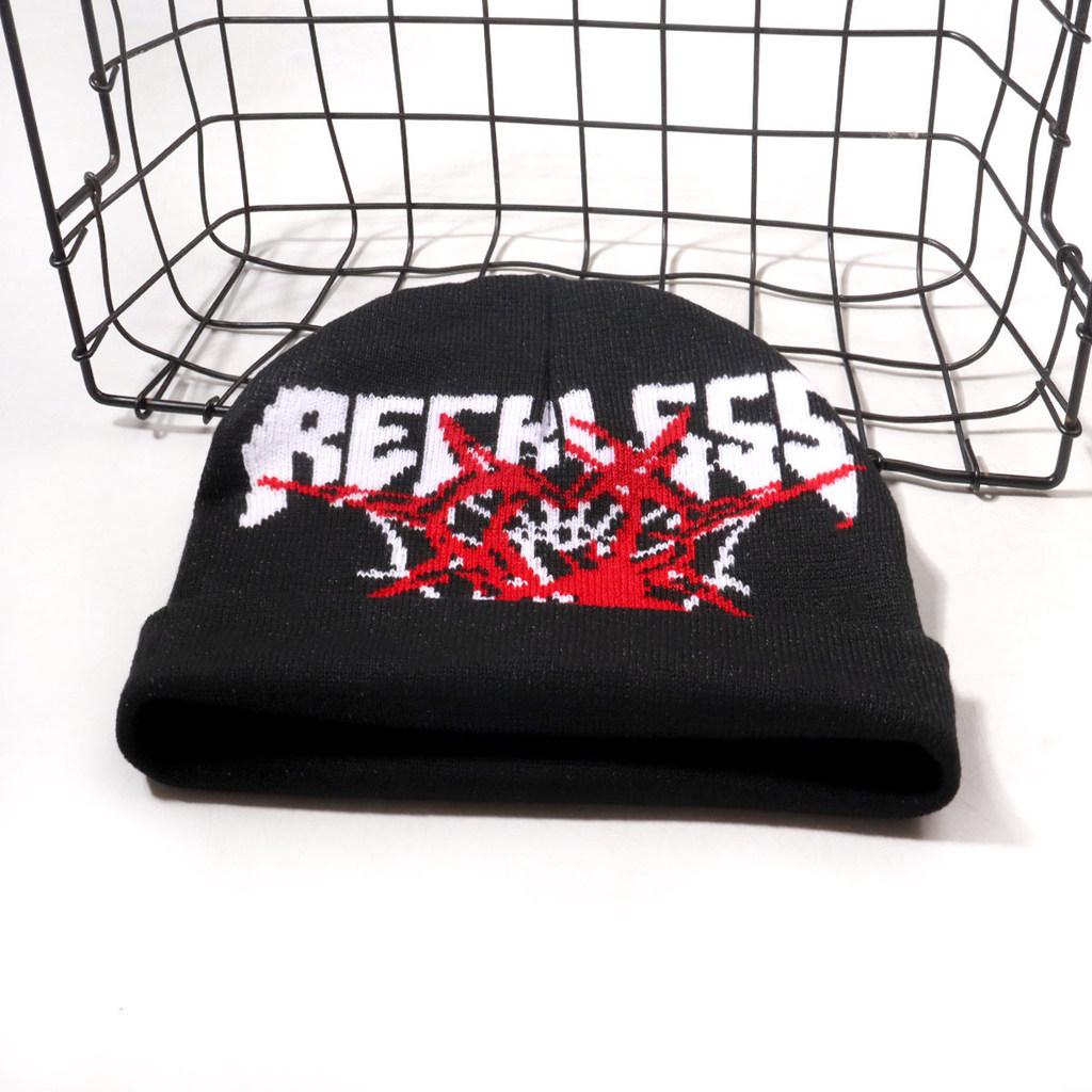 Fashion Spider And Letter Patterns In Casual Warm Knitted Hats For Unisex