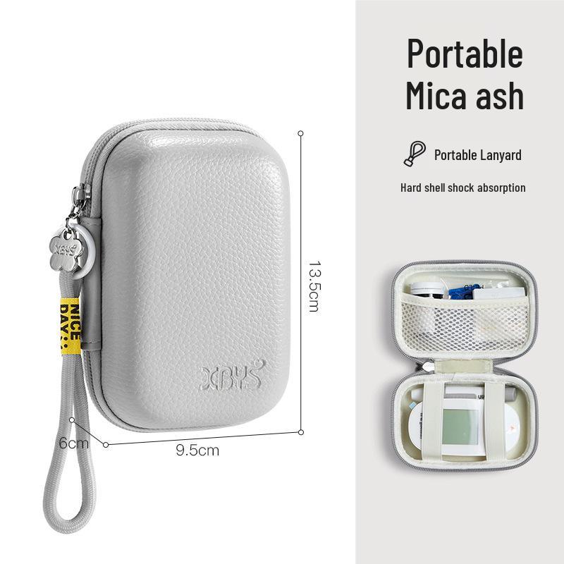 Portable Sugar Meter Storage Pouch for Roche, Sannuo, Yuyue, and Ou Blood Glucose Meters