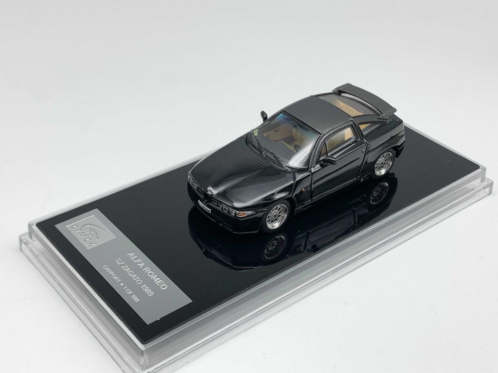 HXFQ7 CTMCK 1:64 ALFA ROMEO SZ ZAGATO 1989 Alloy Car Diecasts & Toy Vehicles Car Model Miniature Scale Model Car Toys For Children