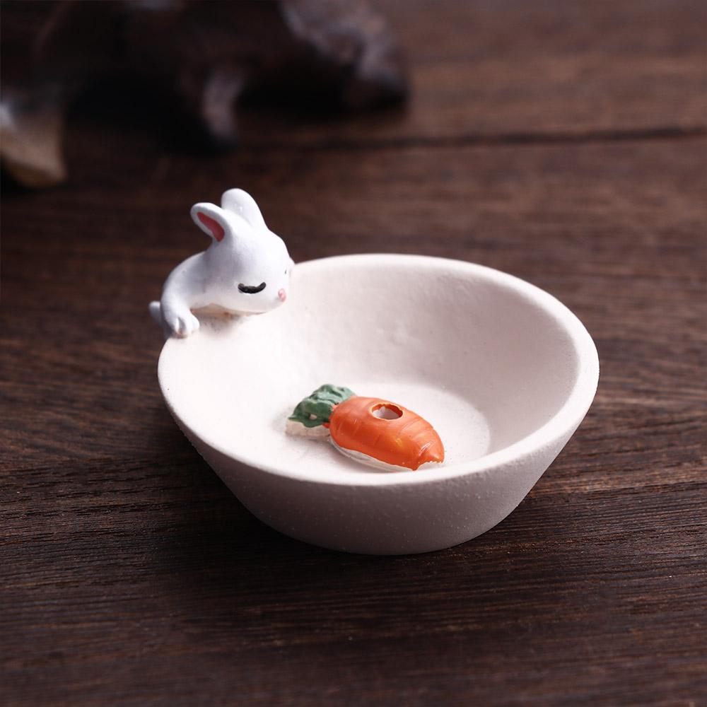Resin Healing Cute Multifunctional Censer Rack Ash Catcher Incense Holder Incesence Stick Holder