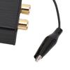 Phono Preamp 2 Input 2 Output Super Low Noise Mini Stereo Audio Phono Preamp with 2 Composite Video Interface for Record Player