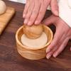Pastry Tool Dumpling Maker Round Shaped Reusable Dumpling Wrapper Press Diy Non-Stick Surface Roll Dumpling Skin Special Mold