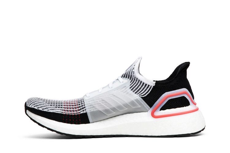 adidas Ultra Boost 2019 Cloud White Active Red Men's Sneakers