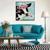 New Arrival 5D DIY Full Circle Diamond Painting "Cow" Embroidery Cross Stitch Home Decor Gift